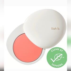 Lilah B. Tinted Lip Balm in B. Demure Coral Soft Pink